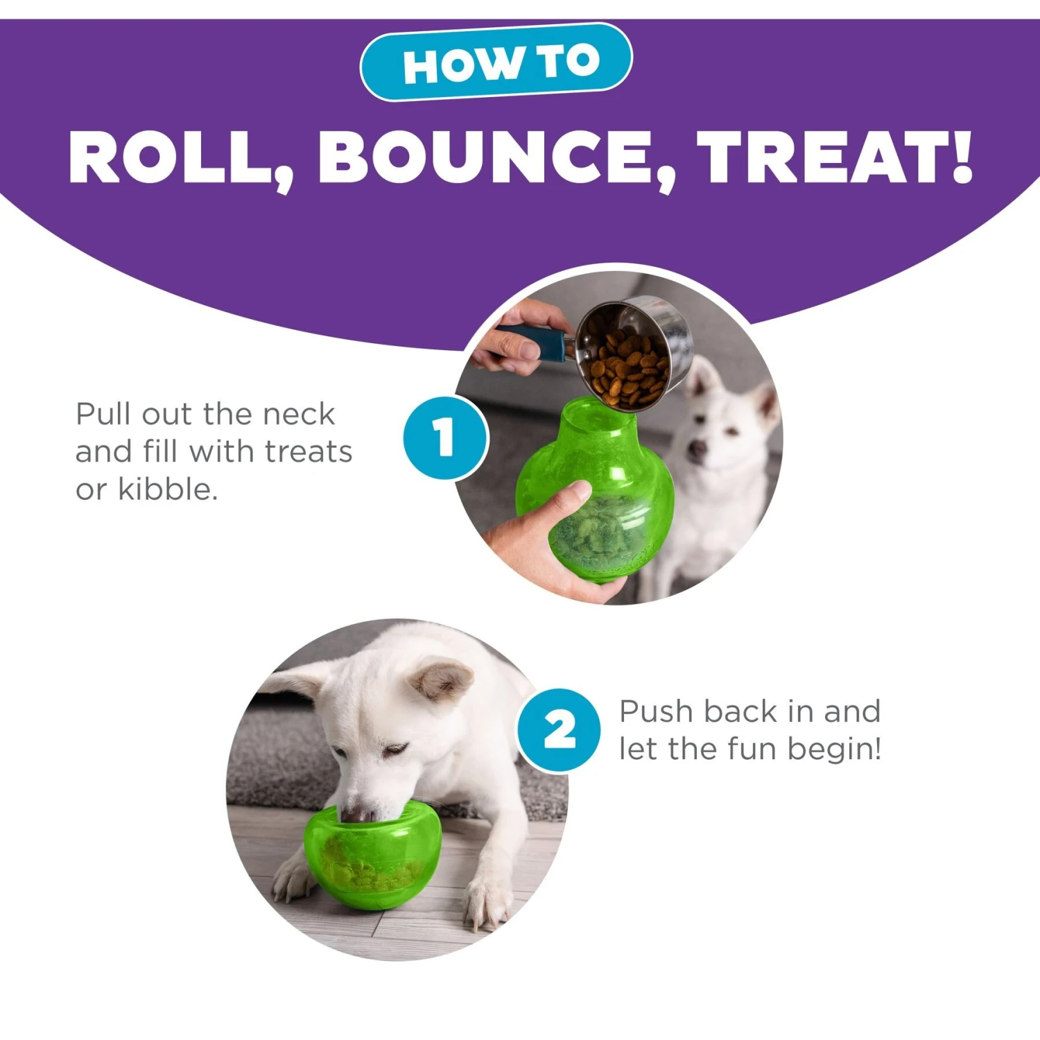 Planet Dog Orbee-Tuff Snoop Interactive Treat Dispensing Dog Toy 4 Planet Dog Orbee-Tuff Snoop Interactive Treat Dispensing Dog Toy - Image 4