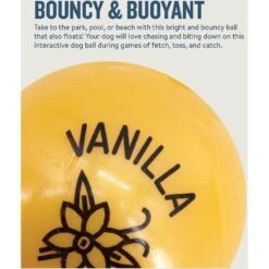 Planet Dog Orbee-Tuff Essentials Vanilla Scented Interactive Dog Ball Treat Dispenser Toy, Yellow 11 Planet Dog Orbee-Tuff Essentials Vanilla Scented Interactive Dog Ball Treat Dispenser Toy, Yellow -Pet Toys Shop 367765 PT3. AC SS1800 V1644522990