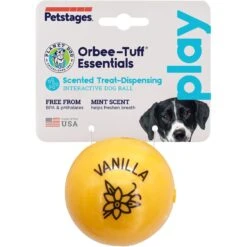 Planet Dog Orbee-Tuff Essentials Vanilla Scented Interactive Dog Ball Treat Dispenser Toy, Yellow 14 Planet Dog Orbee-Tuff Essentials Vanilla Scented Interactive Dog Ball Treat Dispenser Toy, Yellow -Pet Toys Shop 367765 PT6. AC SS1800 V1644523906