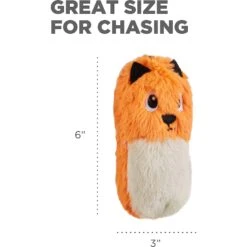 Outward Hound Fox Tail Teaser Wand Dog Toy Replacement Lure -Pet Toys Shop 368180 PT3. AC SS1800 V1644527891