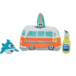 Outward Hound Hide A Surf Van Puzzle Plush Dog Toy