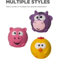 Outward Hound Sillyz Chick Latex Rubber Squeaky Ball Dog Toy -Pet Toys Shop 368196 PT3. AC SS1800 V1644531748