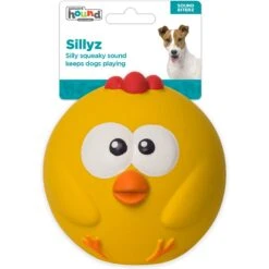 Outward Hound Sillyz Chick Latex Rubber Squeaky Ball Dog Toy -Pet Toys Shop 368196 PT5. AC SS1800 V1644528103