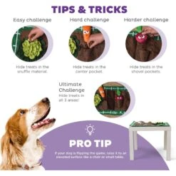 Outward Hound Activity Matz Garden Game Puzzle Plush Dog Toy -Pet Toys Shop 368204 PT3. AC SS1800 V1694286100