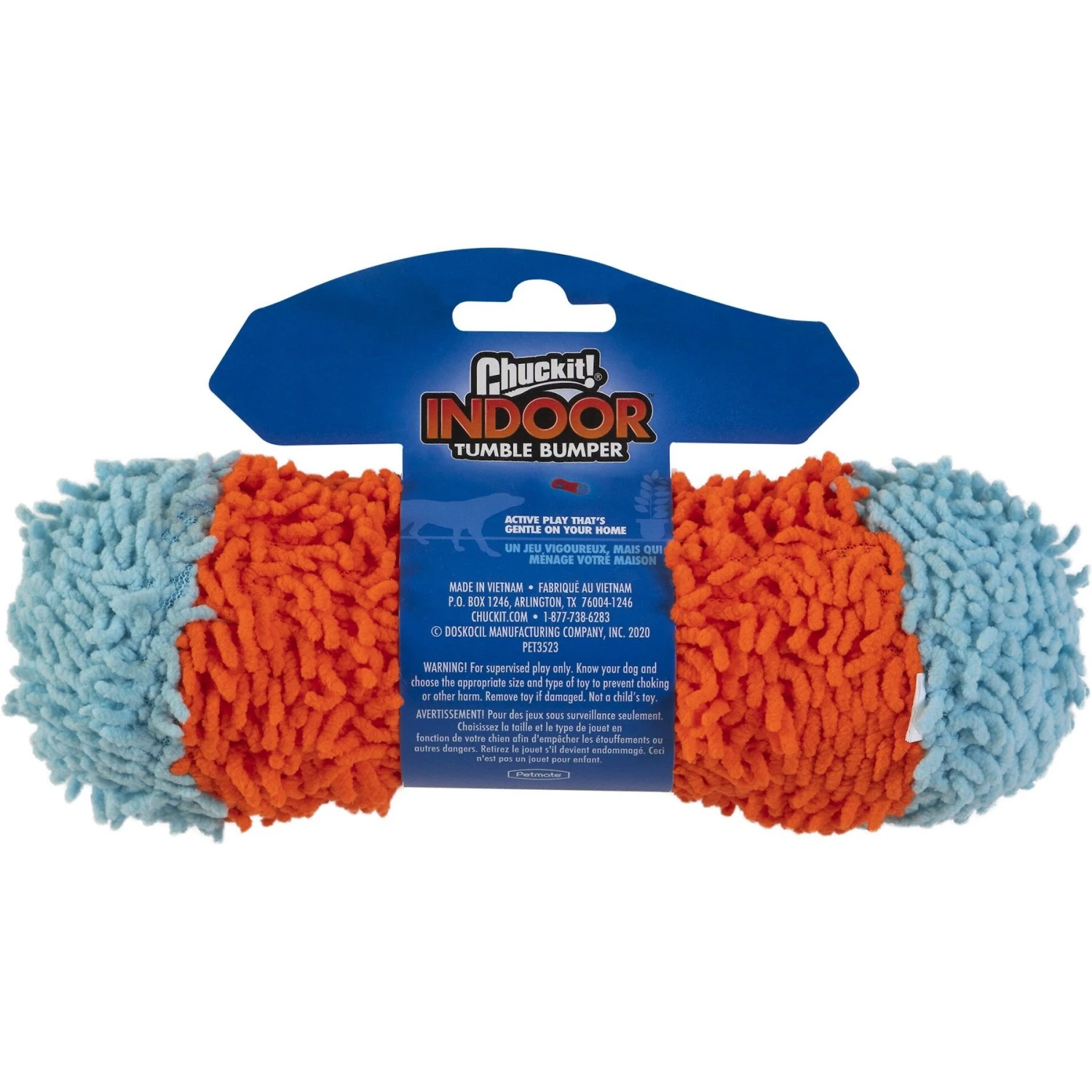 Chuckit! Indoor Tumble Bumper Dog Toy, Orange 3 Chuckit! Indoor Tumble Bumper Dog Toy, Orange - Image 3
