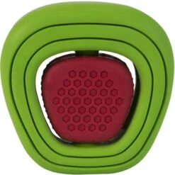 JW Pet Apple Core Chew-Ee Dog Toy, Green/Red -Pet Toys Shop 369084 PT3. AC SS1800 V1646693254