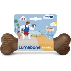 Lumabone Bulkster Bacon Flavor Dog Toy -Pet Toys Shop 370197 PT2. AC SS1800 V1646759248