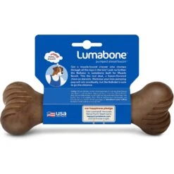 Lumabone Bulkster Bacon Flavor Dog Toy -Pet Toys Shop 370197 PT3. AC SS1800 V1646759526