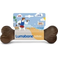 Lumabone Bulkster Beef Flavor Dog Toy -Pet Toys Shop 370204 PT2. AC SS1800 V1646759223
