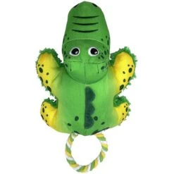 KONG Cozie Tuggz Alligator Dog Toy
