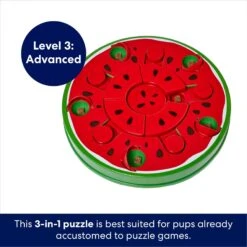 Frisco Watermelon Interactive Puzzle Dog Toy, Advanced -Pet Toys Shop 506322 PT4. AC SS1800 V1675713978