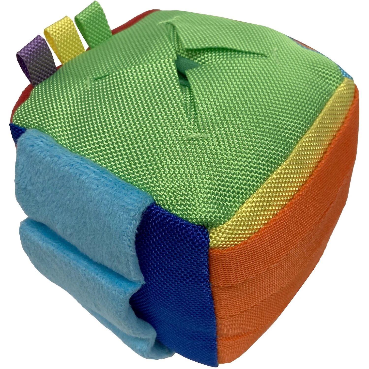 FouFIT Hide 'n Seek Cube Dog Toys, Multicolor, 1 Count 1 FouFIT Hide 'n Seek Cube Dog Toys, Multicolor, 1 Count