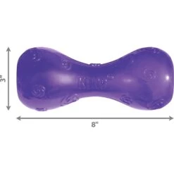 KONG Squeezz Dumbbell Dog Toy, Color Varies -Pet Toys Shop 53370 PT2. AC SS1800 V1603129317
