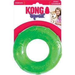 KONG Squeezz Ring Dog Toy, Color Varies -Pet Toys Shop 53399 PT3. AC SS1800 V1603167391