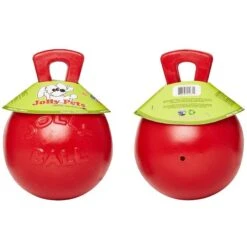 Jolly Pets Tug-n-Toss Dog Toy, Red -Pet Toys Shop 53630 PT8. AC SS1800 V1542660218