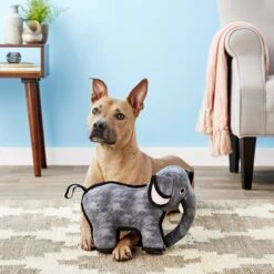 Tuffy's Emery Elephant Plush Dog Toy -Pet Toys Shop 54173 PT3. AC SS1800 V1589492489