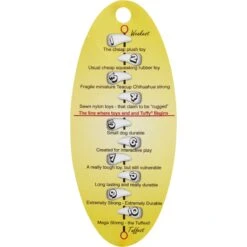 Tuffy's Emery Elephant Plush Dog Toy -Pet Toys Shop 54173 PT6. AC SS1800 V1589492499