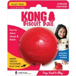 KONG Classic Biscuit Ball Dog Toy 11 KONG Classic Biscuit Ball Dog Toy -Pet Toys Shop 59149 PT8. AC SS1800 V1534455425