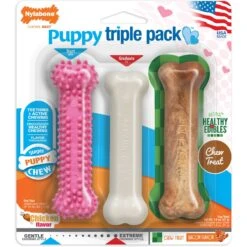 Four Paws Wee-Wee Superior Performance Dog Pee Pads & Nylabone Puppy Chew Variety Toy & Treat Triple Pack -Pet Toys Shop 609534 PT5. AC SS1800 V1660403217