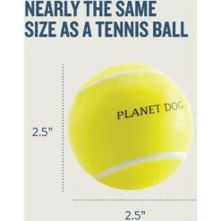Planet Dog Orbee-Tuff Sport Tennis Ball Tough Dog Chew Toy -Pet Toys Shop 62264 PT4. AC SS1800 V1646793684