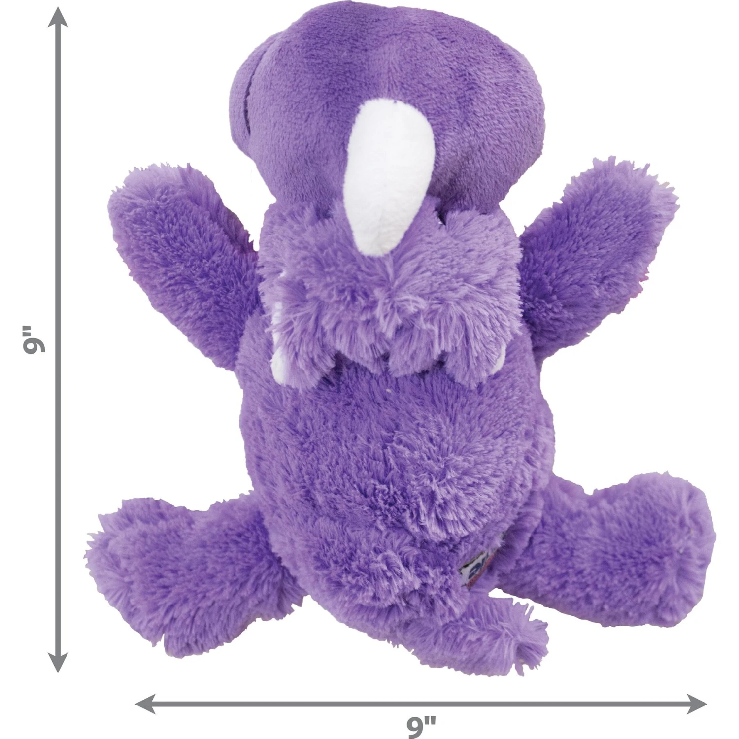 KONG Cozie Rosie The Rhino Dog Toy 2 KONG Cozie Rosie The Rhino Dog Toy - Image 2