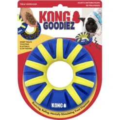 KONG Goodiez Ring Dog Toy, Blue, Medium 5 KONG Goodiez Ring Dog Toy, Blue, Medium -Pet Toys Shop 666438 PT2. AC SS1800 V1666386028
