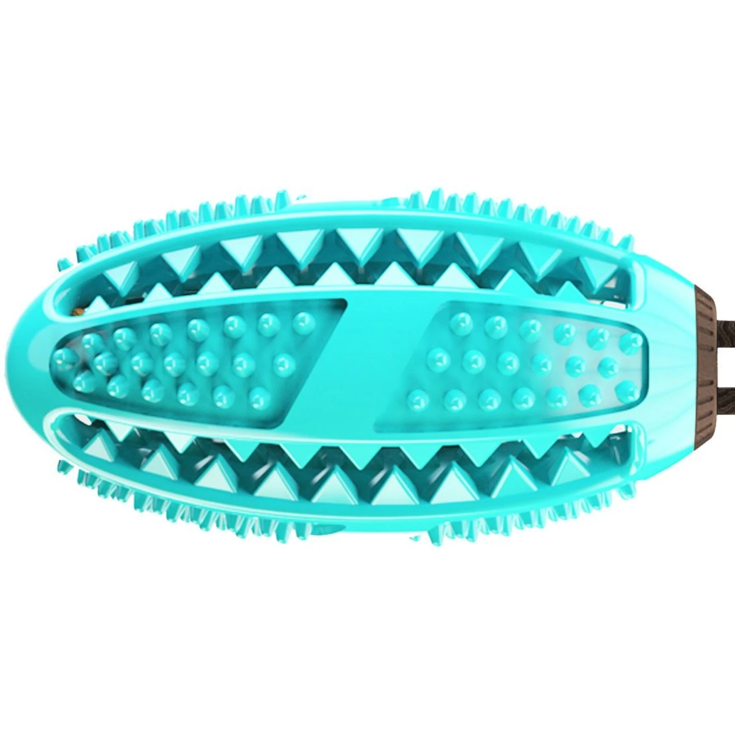 Pet Life 'Grip N' Play' Treat Dispensing Football Shaped Suction Cup Dog Toy 6 Pet Life 'Grip N' Play' Treat Dispensing Football Shaped Suction Cup Dog Toy - Image 6