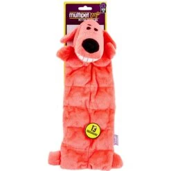 Multipet Loofa Squeaker Mat Soft Plush Dog Toy, Color Varies -Pet Toys Shop 68083 PT6. AC SS1800 V1530544398