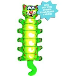 Fat Cat Water Bottle Crunchers Dog Toy, Character Varies