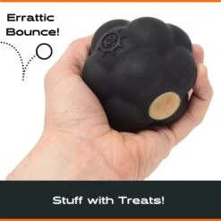 Monster K9 Dog Toys Ultra Durable Tumbler Interactive Dog Toy, Black -Pet Toys Shop 711342 PT2. AC SS1800 V1668809679