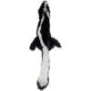 Ethical Pet Skinneeez Forest Series Skunk Stuffing-Free Squeaky Plush Dog Toy