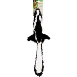Ethical Pet Skinneeez Forest Series Skunk Stuffing-Free Squeaky Plush Dog Toy -Pet Toys Shop 71347 PT2. AC SS1800 V1527093158