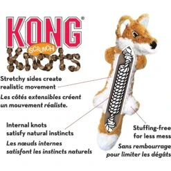 KONG Scrunch Knots Squirrel Dog Toy -Pet Toys Shop 71946 PT3. AC SS1800 V1603152770