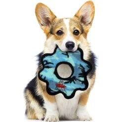 Tuffy's Junior Gear Ring Squeaky Plush Dog Toy 10 Tuffy's Junior Gear Ring Squeaky Plush Dog Toy -Pet Toys Shop 72138 PT2. AC SS1800 V1589492866