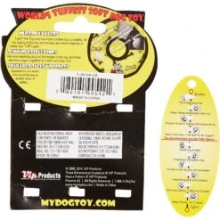 Tuffy's Junior Gear Ring Squeaky Plush Dog Toy 15 Tuffy's Junior Gear Ring Squeaky Plush Dog Toy -Pet Toys Shop 72138 PT8. AC SS1800 V1558555330