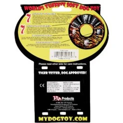 Tuffy's Mega Tug Oval Squeaky Plush Dog Toy -Pet Toys Shop 72155 PT8. AC SS1800 V1558555406