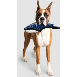 Tuffy's Ocean Creatures Whale Wesley Squeaky Plush Dog Toy -Pet Toys Shop 72171 PT2. AC SS1800 V1589493389