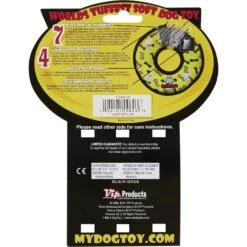 Tuffy's Ultimate Bowmerang Squeaky Plush Dog Toy -Pet Toys Shop 72189 PT5. AC SS1800 V1589493671