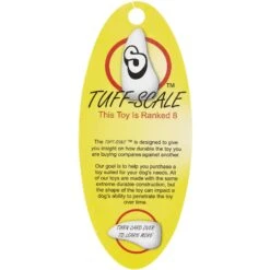 Tuffy's Ultimate Bowmerang Squeaky Plush Dog Toy -Pet Toys Shop 72189 PT6. AC SS1800 V1589493672