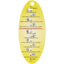 Tuffy's Ultimate Bowmerang Squeaky Plush Dog Toy -Pet Toys Shop 72189 PT7. AC SS1800 V1589493673