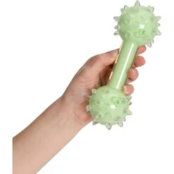 Zeus Duo Spike Dumbbell Dog Toy, 7-in, Green -Pet Toys Shop 732166 PT3. AC SS1800 V1670513171