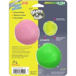 Nylabone Power Play Gum-a-Ball Dog Toy, One Size, 2 Count -Pet Toys Shop 737982 PT5. AC SS1800 V1672931819