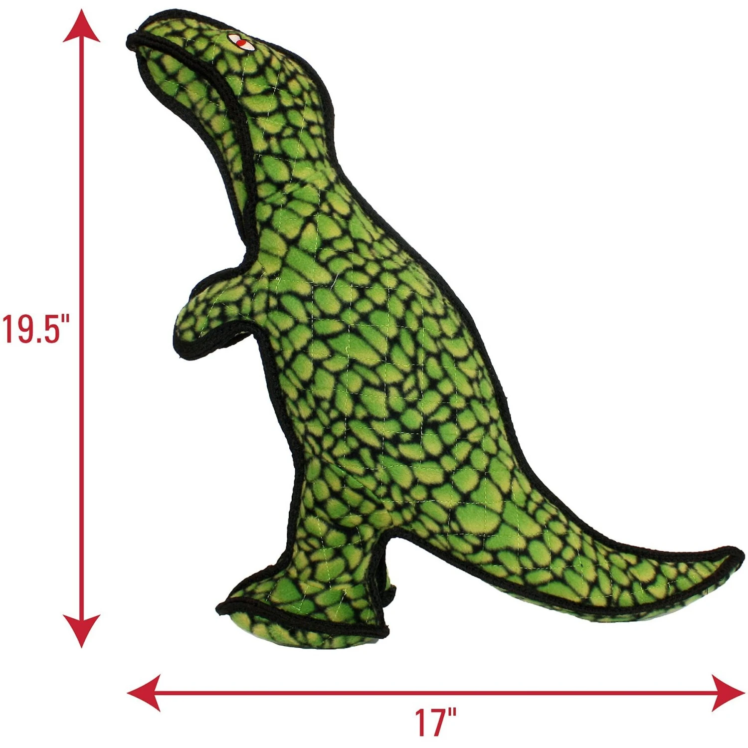 Tuffy's T-Rex Dinosaur Plush Dog Toy 2 Tuffy's T-Rex Dinosaur Plush Dog Toy - Image 2