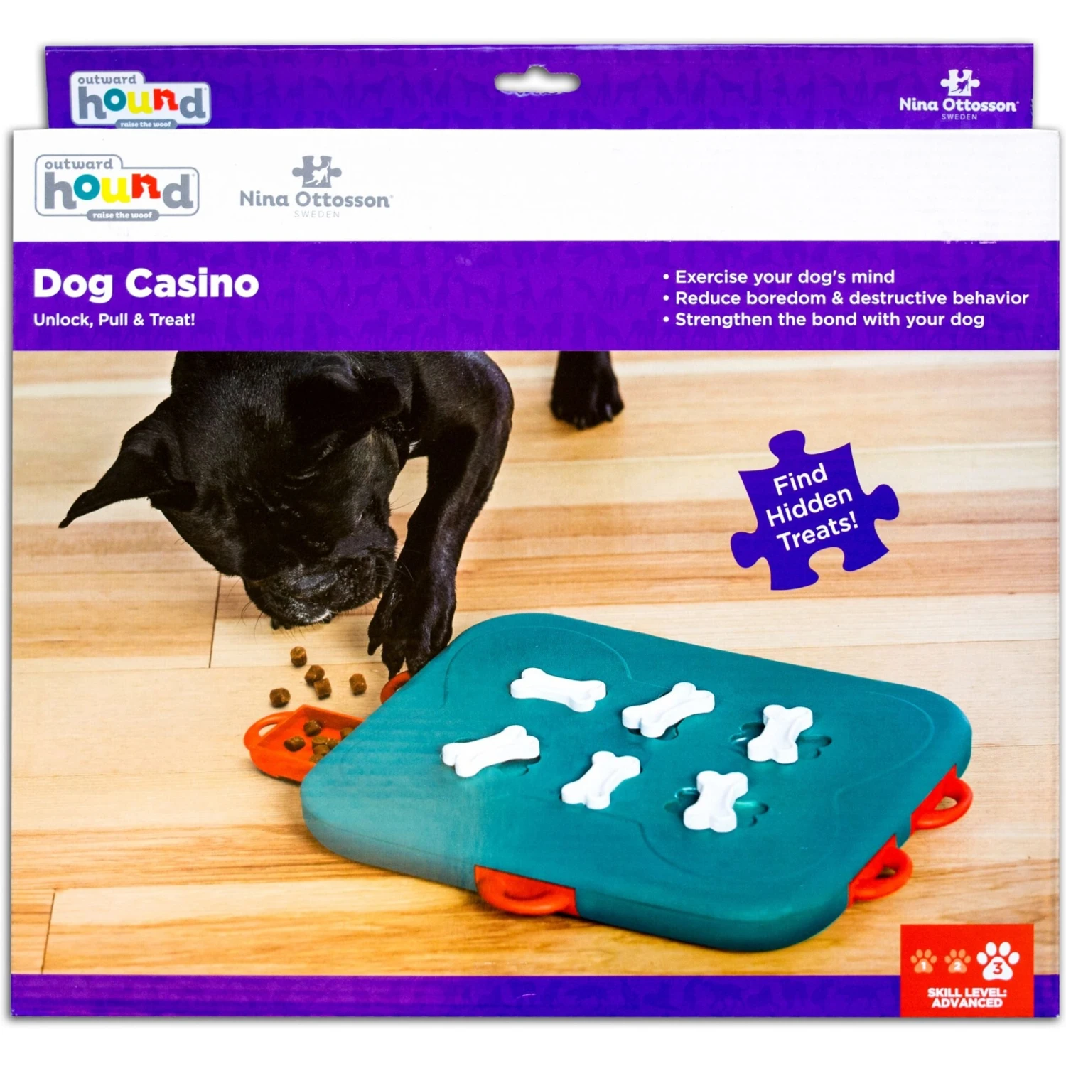 Nina Ottosson By Outward Hound Casino Puzzle Game Dog Toy 8 Nina Ottosson By Outward Hound Casino Puzzle Game Dog Toy - Image 8