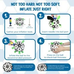 SunGrow Soccer Ball Dog & Cat Toy 5 SunGrow Soccer Ball Dog & Cat Toy -Pet Toys Shop 753862 PT2. AC SS1800 V1677095423