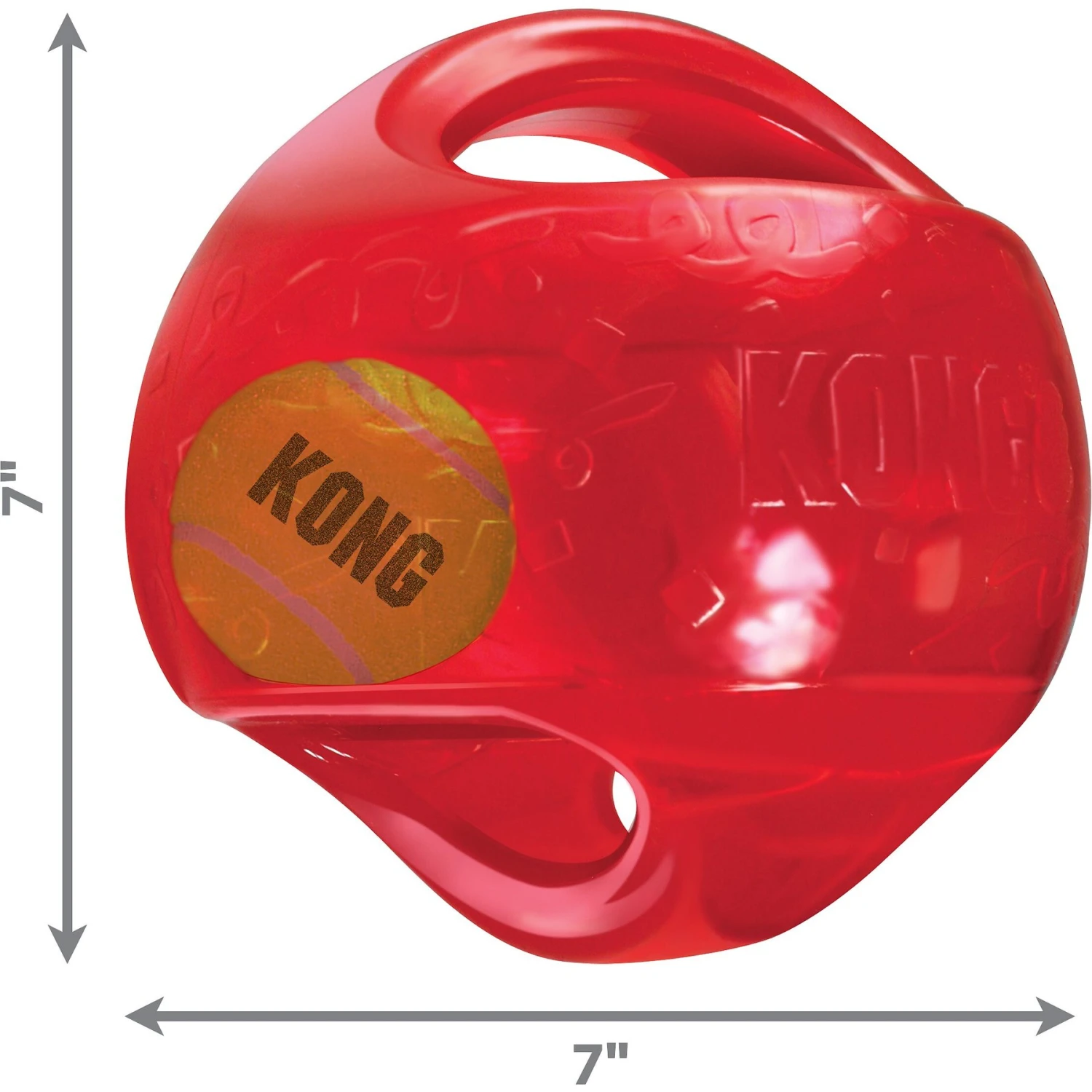 KONG Jumbler Ball Dog Toy, Color Varies 2 KONG Jumbler Ball Dog Toy, Color Varies - Image 2
