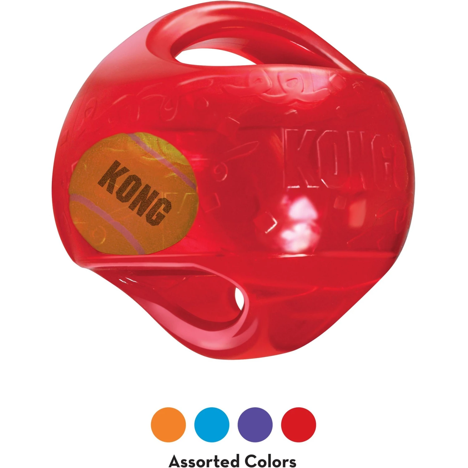 KONG Jumbler Ball Dog Toy, Color Varies 3 KONG Jumbler Ball Dog Toy, Color Varies - Image 3