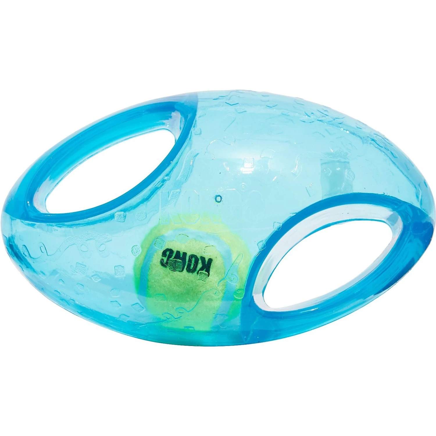 KONG Jumbler Football Dog Toy, Color Varies 3 KONG Jumbler Football Dog Toy, Color Varies - Image 3