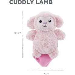 Outward Hound Blanket Buddies Pink Lamb Small Blacket Treat & Squeaky Dog Toy, Pink -Pet Toys Shop 786750 PT5. AC SS1800 V1682621041