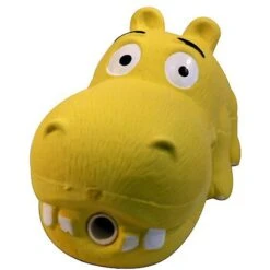 Multipet Latex Hippo Squeaky Dog Toy, Color Varies -Pet Toys Shop 78732 PT2. AC SS1800 V1495138850